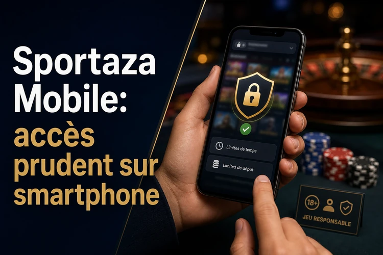 Sportaza Mobile: accéder au casino sur smartphone avec prudence
