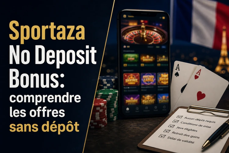 Sportaza No Deposit Bonus: comprendre les offres sans dépôt