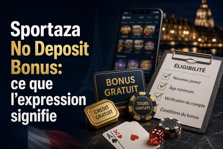 Sportaza No Deposit Bonus: ce que l'expression peut signifier