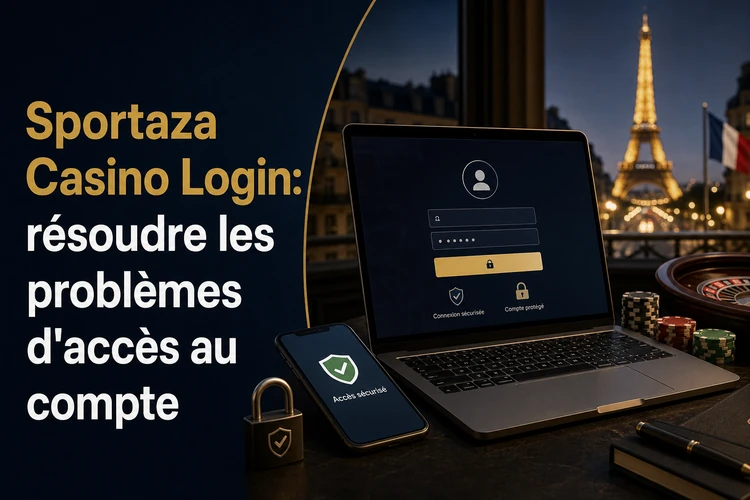 Sportaza Casino Login: résoudre les problèmes d'accès au compte