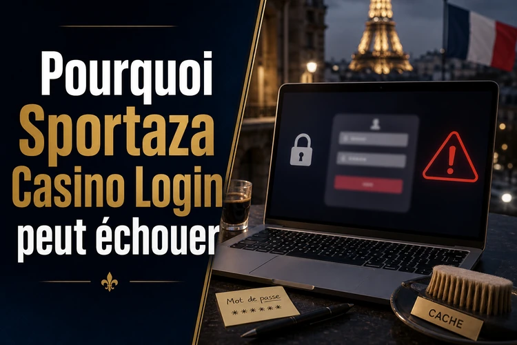 Pourquoi Sportaza Casino Login peut échouer