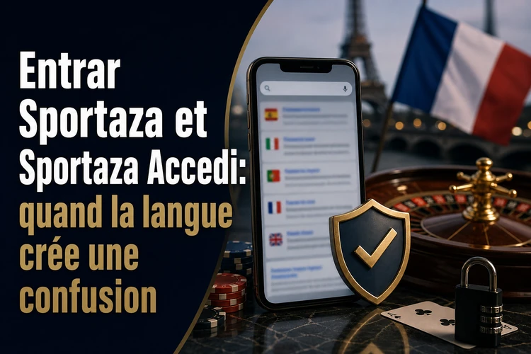 Entrar Sportaza et Sportaza Accedi: quand la langue crée une confusion
